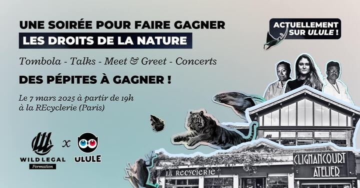 Une soirée pour les droits de la nature<small class="fine d-inline"> </small>! à Paris