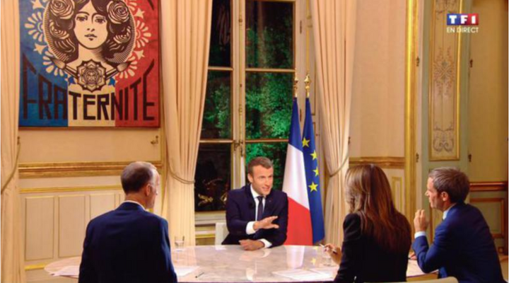 M. Macron n'a pas dit un mot sur l'écologie durant son interview
