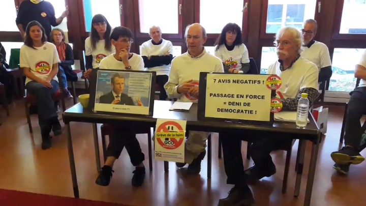 Près de Strasbourg, des opposants au <span class="caps">GCO</span> en grève de la faim 