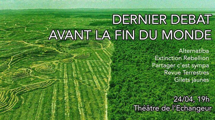 Dernier débat avant la fin du monde. Réfléchissons à la stratégie du mouvement climat, à Bagnolet (Seine-Saint-Denis)