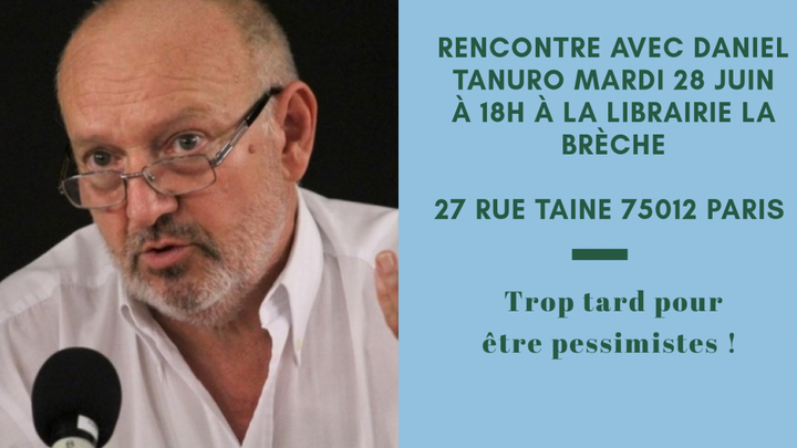 Rencontre avec Daniel Tanuro, à Paris