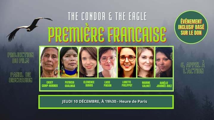 Femmes amérindiennes contre extractivisme / Avant-première du film The Condor and The Eagle, à Paris