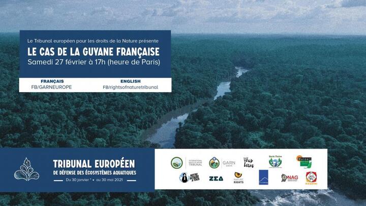 Tribunal international des droits de la nature : Le cas de l'orpaillage illégal en Guyane française, en ligne