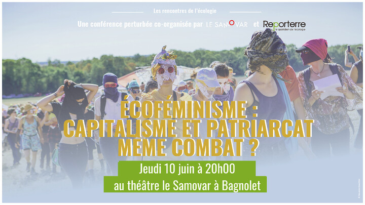 Conférence perturbée : «<small class="fine d-inline"> </small>Écoféminisme : capitalisme et patriarcat, même combat<small class="fine d-inline"> </small>?<small class="fine d-inline"> </small>»