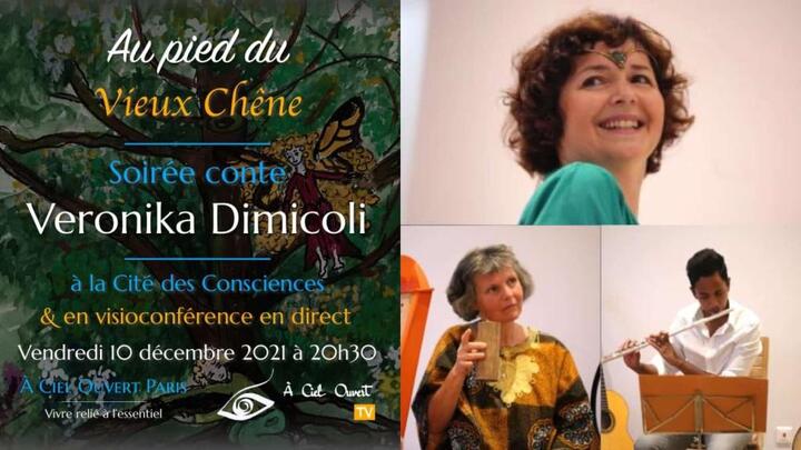 «<small class="fine d-inline"> </small>Au pied du vieux chêne<small class="fine d-inline"> </small>», soirée conte, à Paris