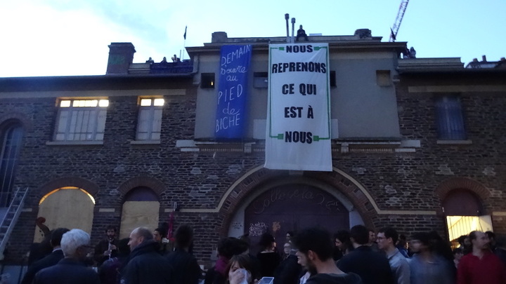 A Rennes, la maison du peuple à nouveau évacuée