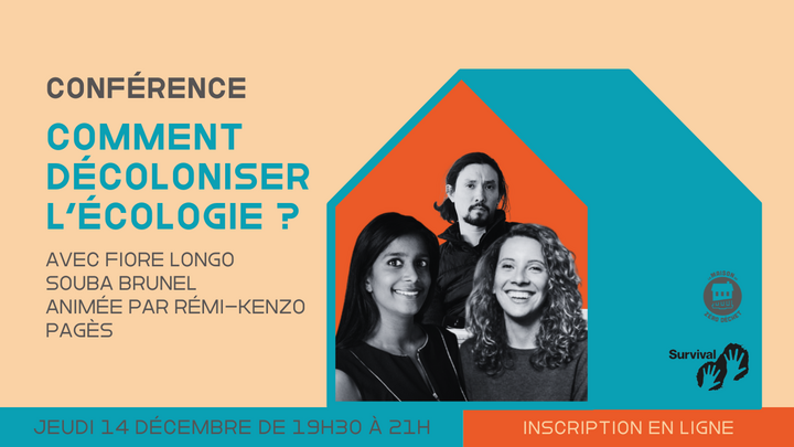 Comment décoloniser l'écologie<small class="fine d-inline"> </small>? conférence-débat à Paris