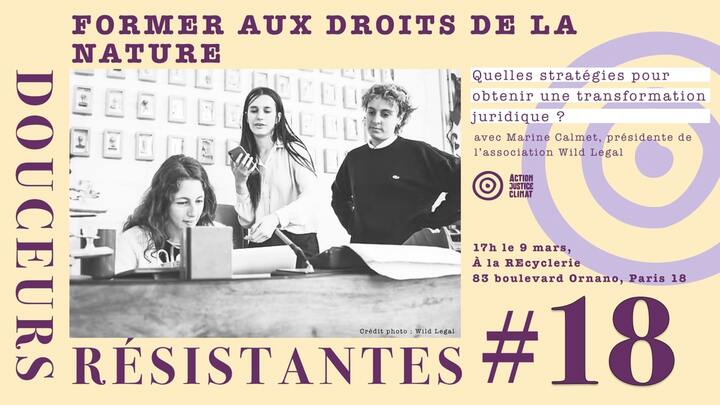 «<small class="fine d-inline"> </small>Se former aux droits de la nature<small class="fine d-inline"> </small>», à Paris