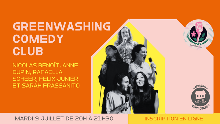Soirée de stand up écolo avec le Greenwashing Comedy Club, à Paris