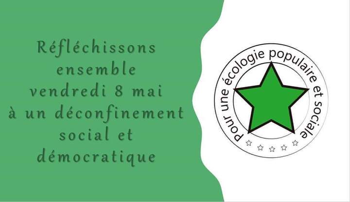 Réfléchissons à un déconfinement démocratique et social (en ligne)