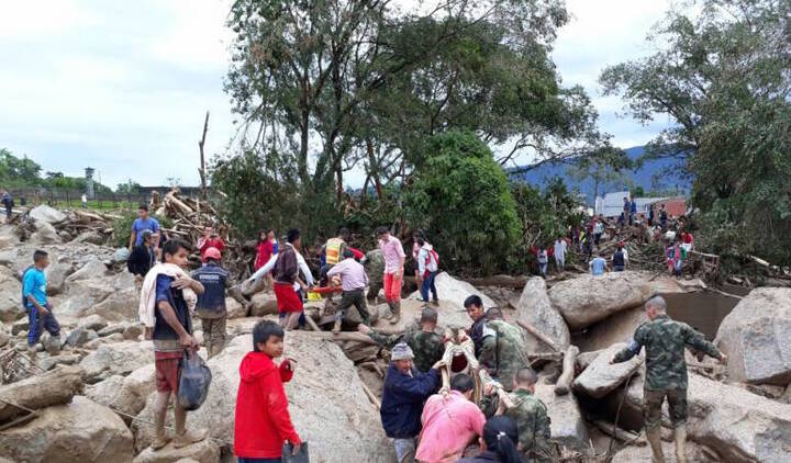 En Colombie, la coulée de boue a été causée par la déforestation 