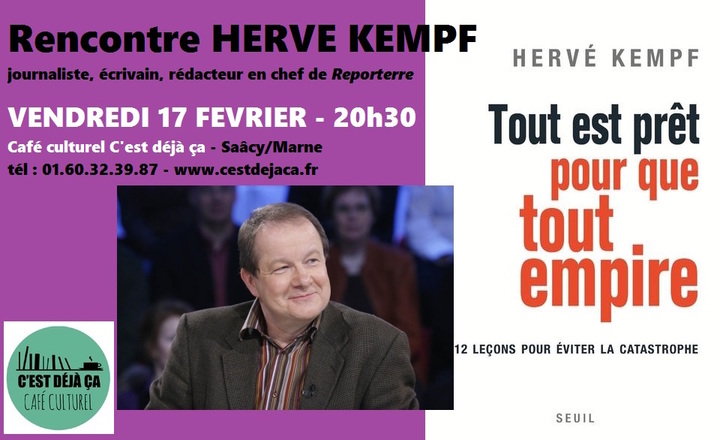 Hervé Kempf à Saâcy-sur-Marne (77), tout est prêt pour que tout aille mieux... si on le veut<small class="fine d-inline"> </small>!