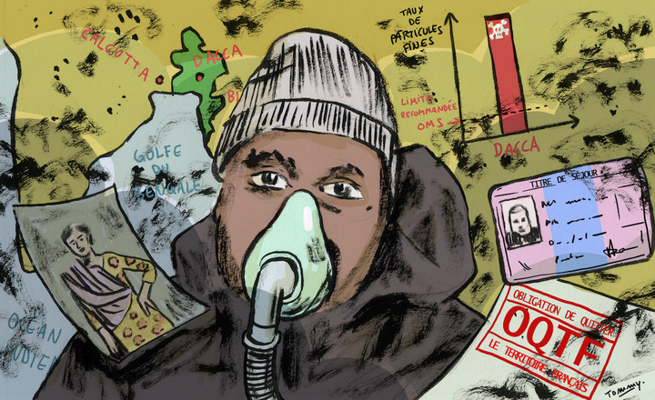 Pollution au Bangladesh : en danger de mort, Sheel peut séjourner en France