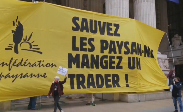 Action anti-Mercosur à Paris : 5 paysans interpellés