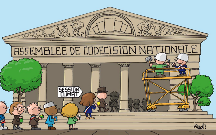 «<small class="fine d-inline"> </small>Climat et Démocratie : des solutions<small class="fine d-inline"> </small>» Avec Cyril Dion, le <span class="caps">CJD</span>, les Shifters… à Paris