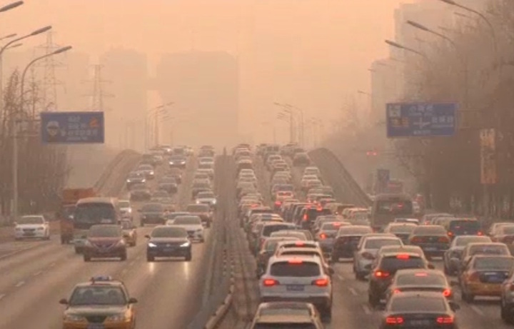 La Chine suffoque sous un nuage géant de pollution
