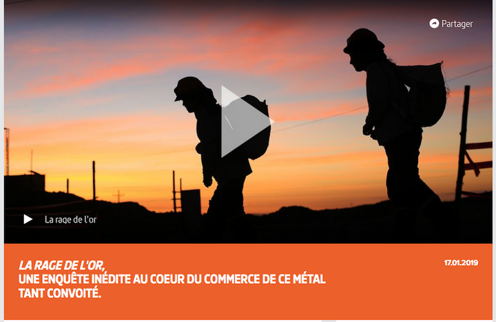 À <span class="caps">LA</span> TÉLÉ - Au cœur du grand commerce de l'or