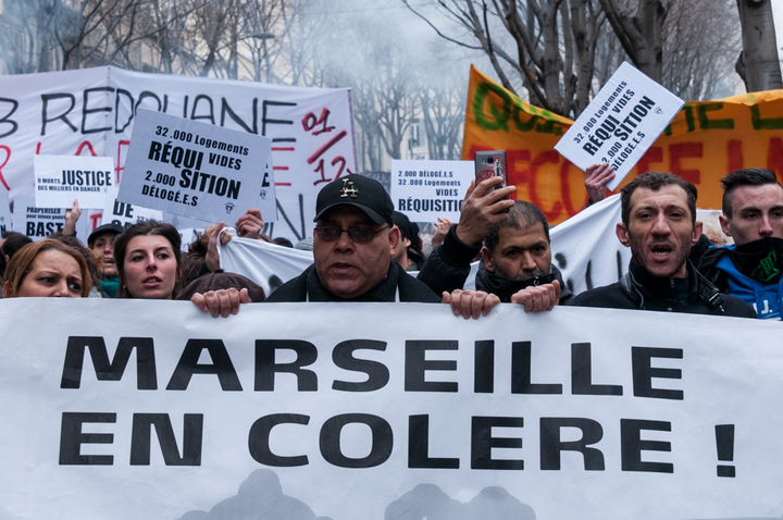 À Marseille, la colère des victimes de la rue d'Aubagne ne tarit pas