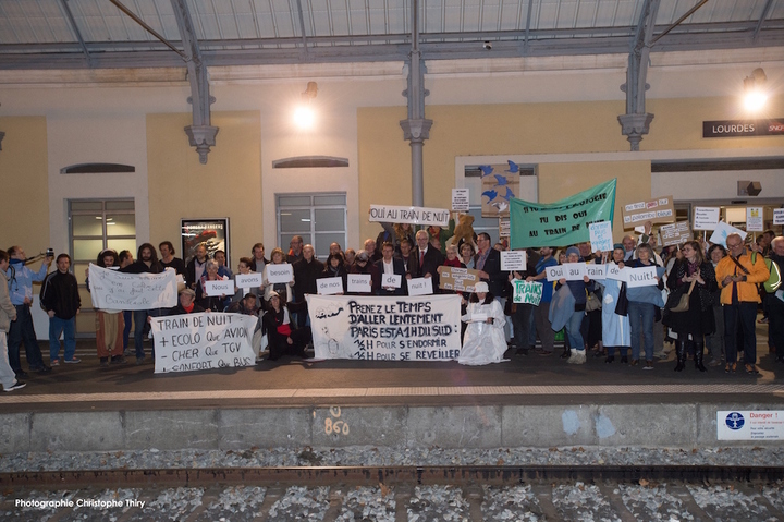 Mobilisation pyrénéenne pour faire vivre les trains de nuit