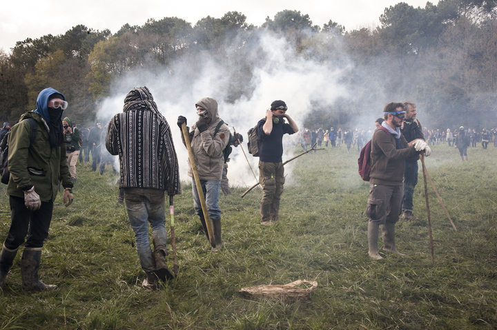 Zad de Notre-Dame-des-Landes : face aux gendarmes, les repères d'une militante