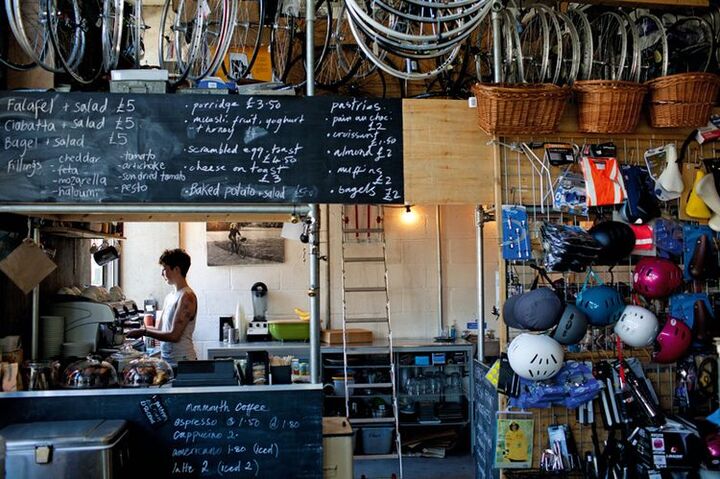 Les cafés cyclistes illustrent un nouvel art de vivre