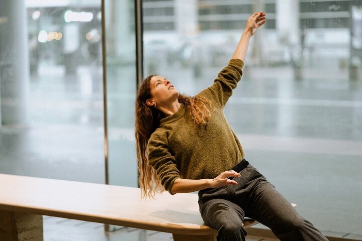 Entre danse et apnée, une artiste qui s'inspire des baleines