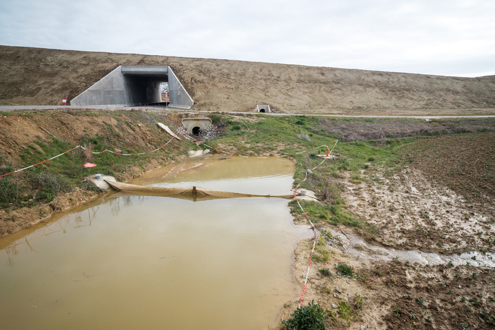 Exclusif – Sur l'A69, les fortes pluies font déborder des eaux non traitées