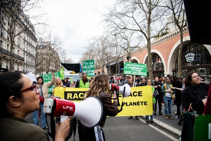 Face au fascisme, les écologistes mobilisés veulent «<small class="fine d-inline"> </small>porter leur voix<small class="fine d-inline"> </small>»