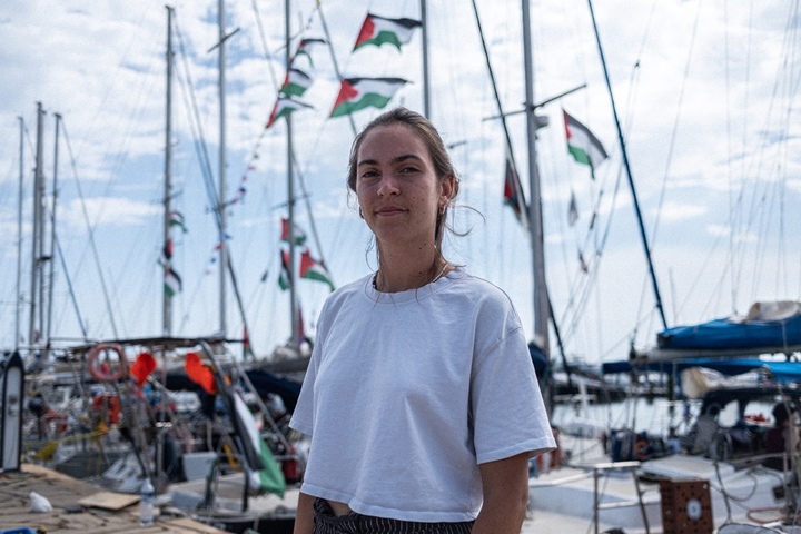 À bord de la flottille pour Gaza, ces écologistes engagés contre l'horreur