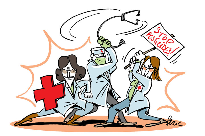 Médecins, ils sortent de leur cabinet pour lutter contre l'intoxication du monde