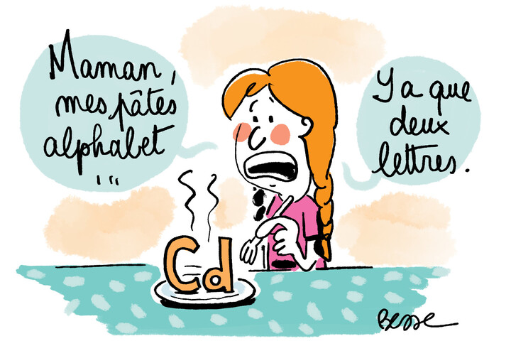 Cadmium : gâteaux, pâtes et céréales sucrées... L'alimentation est une source majeure d'exposition