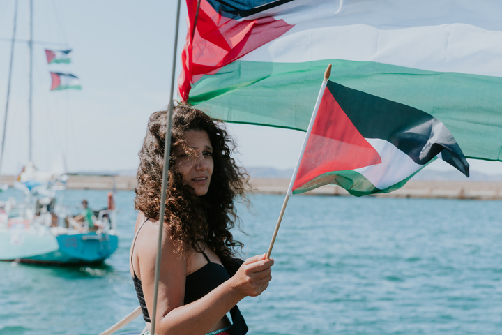 À Marseille, des militants prennent la mer pour ne pas «<small class="fine d-inline"> </small>abandonner les Palestiniens<small class="fine d-inline"> </small>»