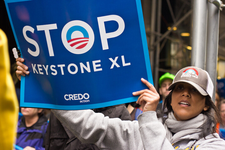 Trump veut relancer les travaux de l'oléoduc Keystone <span class="caps">XL</span>