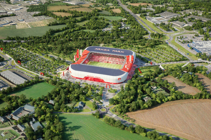 À Brest, le chantier du stade de foot suspendu en raison d'espèces protégées