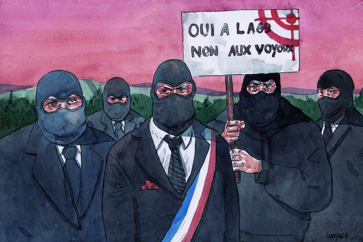 «<small class="fine d-inline"> </small>Ce soir, prévoyez frontale et cagoule<small class="fine d-inline"> </small>» : dans les rouages du commando pro-A69