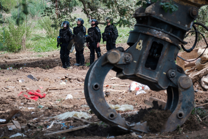 Expulsion «<small class="fine d-inline"> </small>extrêmement violente<small class="fine d-inline"> </small>» de la zad contre l'A69