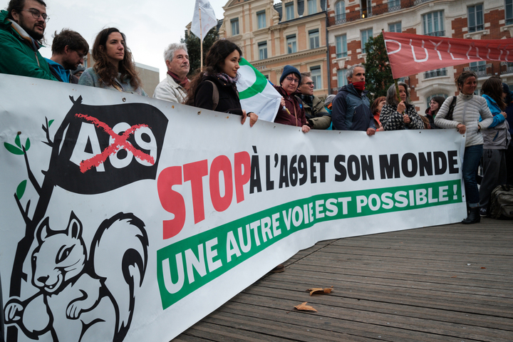 Poursuite du chantier de l'A69 : «<small class="fine d-inline"> </small>C'est un nouveau passage en force de l'État<small class="fine d-inline"> </small>»