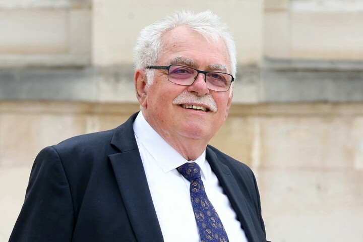 André Chassaigne (<span class="caps">PC</span>), candidat du <span class="caps">NFP</span> à la présidence de l'Assemblée
