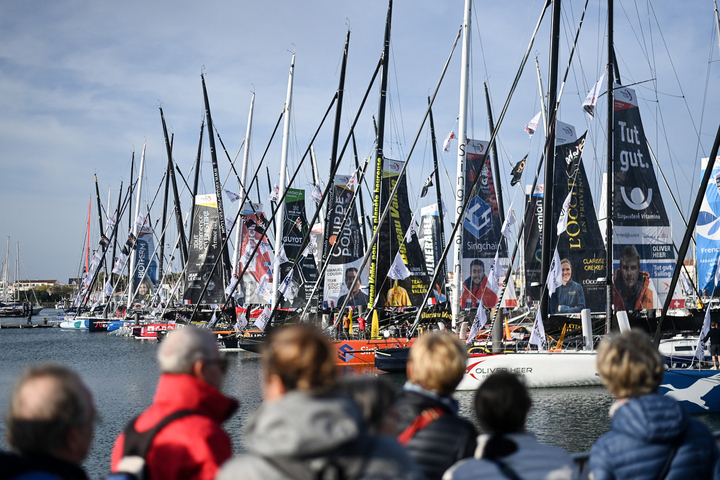 Au Vendée Globe, la publicité toutes voiles dehors