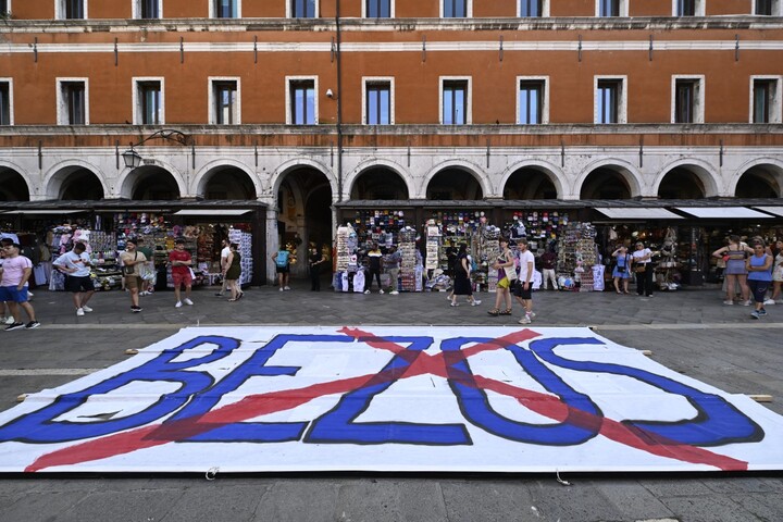À Venise, les habitants se rebiffent contre le mariage de Jeff Bezos
