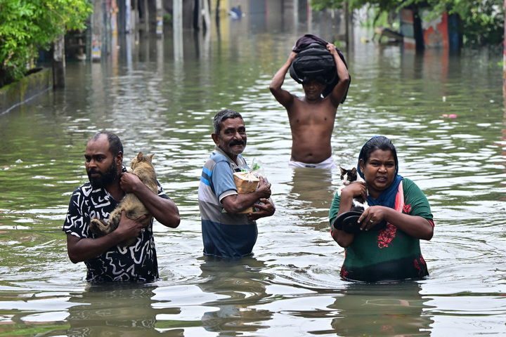 L'Asie meurtrie par des inondations historiques