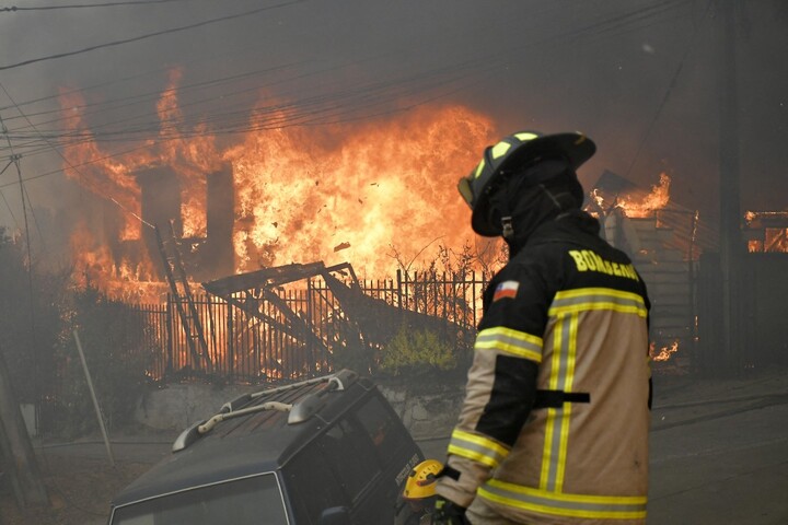 Giga incendie au Chili : l'industrialisation des forêts pointée du doigt