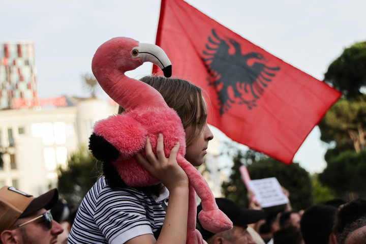 Un mégaprojet de la famille Trump provoque une «<small class="fine d-inline"> </small>révolution des flamants roses<small class="fine d-inline"> </small>» en Albanie