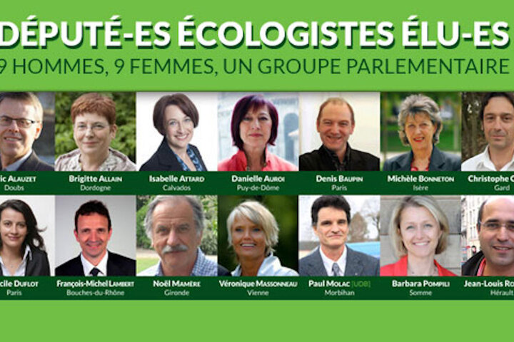 Le cercle des députés écologistes disparus
