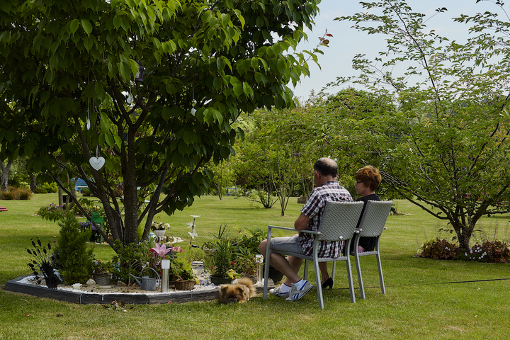 Un jardin pour les morts qui apaise les vivants