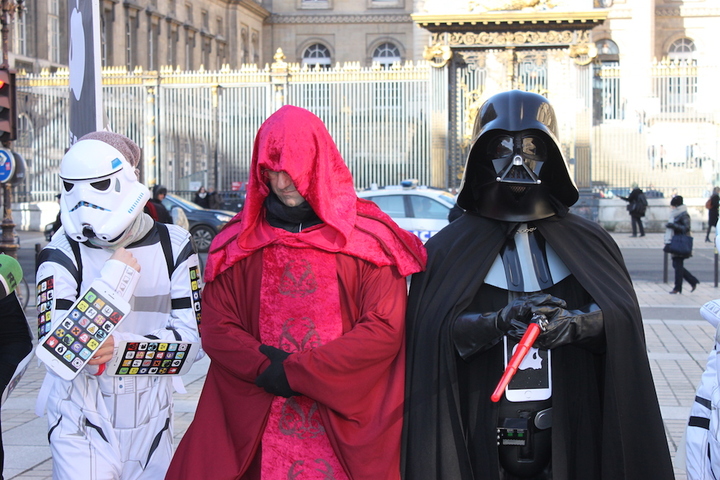 Les forces obscures d'Apple contre les Jedis d'Attac