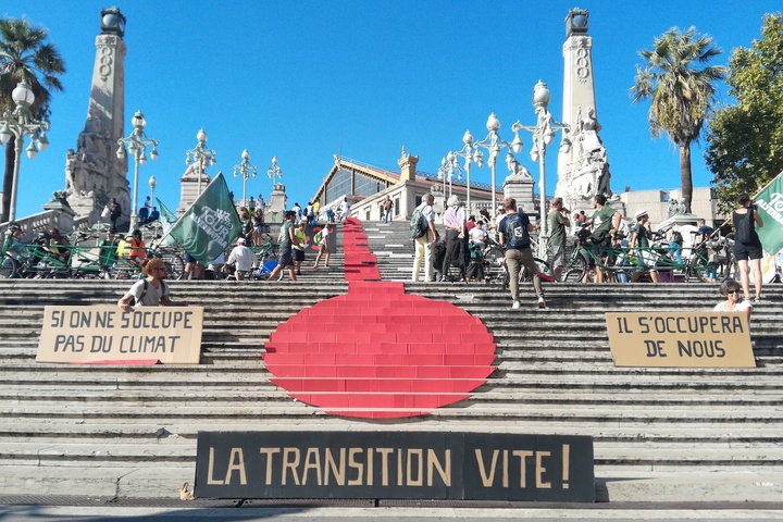 Le Tour Alternatiba est venu défendre l'écologie à Marseille