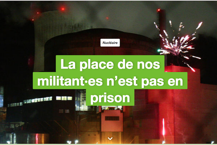 <span class="caps">EN</span> <span class="caps">VID</span>ÉO - Des antinucléaires de Greenpeace en procès s'expliquent