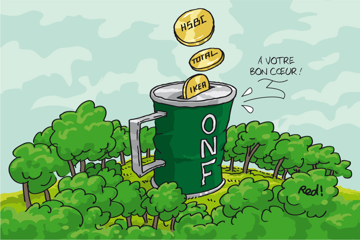 L'Office national des forêts demande l'aumône auprès de multinationales polluantes