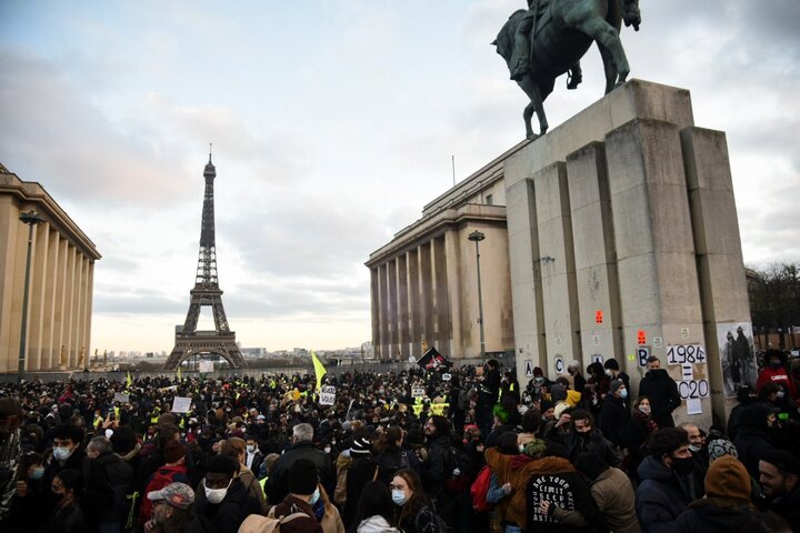 Des manifestations contre la loi «<small class="fine d-inline"> </small>sécurité globale<small class="fine d-inline"> </small>» ont eu lieu dans toute la France